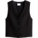 H&M Short Waistcoat - Black