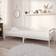 vidaXL Solid Pine Wood White Soffa 204cm 3-sits