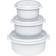 EMSA Micro Family Dish Starter Set White Mikrobølgeredskap