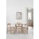 Fredericia Furniture J39 Mogensen Soap-treated Beech/Natural Wicker Köksstol 77cm