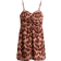 H&M Printed Strappy Dress - Brown/Patterned