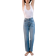 Zara TRF Mom Fit High Waist Jeans - Blue