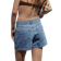 Zara Z1975 Wrap Denim Skort - Mid Blue