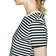 Zara Short Sleeve Interlock T-shirt - Striped