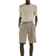 H&M Regular Fit Rib-Knit T-shirt - Light Beige