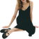 H&M Tiered Strappy Dress - Black