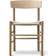 Fredericia Furniture J39 Mogensen Light Oiled Oak/Seagrass Køkkenstol 77cm