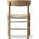 Fredericia Furniture J39 Mogensen Light Oiled Oak/Seagrass Køkkenstol 77cm