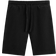 Zara Textured Jogger Bermuda Shorts - Black