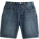 Zara Straight Leg Denim Bermuda Shorts - Blue