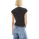 H&M Button Front Top - Black/Striped