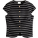 H&M Button Front Top - Black/Striped
