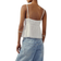 Zara Lace Trimmed Chiffion Top - White