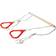 Eichhorn 2 in 1 Swing & Trapeze Gym Set