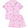Shein Young Girl Short Sleeve Top and Shorts Pajamas - Summer