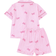 Shein Young Girl Short Sleeve Top and Shorts Pajamas - Summer