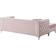 Glory Furniture Paige Pink Sofa 87" 2pcs 3 Seater