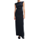 H&M Draped Bodycon Dress - Black