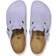 Birkenstock Boston Suede Embossed - Purple Fog