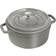 Staub La Cocotte Graphite Grey with lid 3.8 L 24 cm