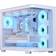 AeroCool P500C Tempered Glass White