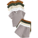 Shein 5pcs Toddler Boys Outfits Set - Top Colors