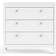 Furniture To Go Madrid White Chest of Drawer 82.1x79.7cm