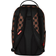 Sprayground Peeking Character Check Backpack - Brown