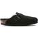 Birkenstock Boston Shearling Suede Leather - Black