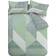 Catherine Lansfield Larsson Geo Duvet Cover Green (230x220cm)