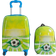 Borg Living Suitcase Set of 2 - Green