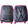 Borg Living Suitcase Set of 2 - Pink