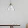 Searchlight Pyramid Antique Brass/Clear Pendant Lamp ∅ 29cm