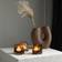Cooee Design Gry Tealight Transparent Fyrfadsstage 7cm