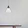 Searchlight Pyramid Black/Clear Pendant Lamp ∅ 29cm
