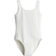 H&M Gerippter Badeanzug - Weiß