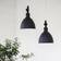 By Rydéns Bazar Sand Black Pendant Lamp ∅ 17cm