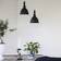 By Rydéns Bazar Sand Black Pendant Lamp ∅ 17cm