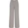 Gina Tricot Striped Soft Trousers - Brun