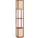 Homcom 2-Light Modern with Shelves 26cm x 26cm x 156cm Floor Lamp