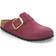 Birkenstock Boston Big Buckle Nubuck Leather - Berry Crush