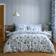 Dunelm Foxley Ditsy Duvet Cover Blue (200x200cm)