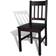 vidaXL 271499 Dark Brown Kitchen Chair 86cm 6pcs