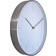 Nextime Essential Silver/White Wall Clock 34cm