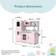 KIDOZ Signature Kids Wooden Kitchen with Taps Pink