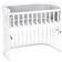 Babybay Boxspring Bed White Varnished 21.3x37.8"