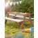 Roba Children's Solid Wood Picnic Table with Sand Tub Tables