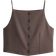 H&M Jersey Waistcoat - Dark Mole