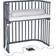 Babybay Boxspring Bed Grey Varnished 54x96cm