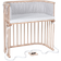 Babybay Boxspring Bed Natural Untreated 54x96cm